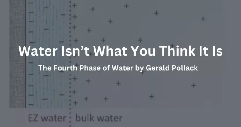 Water Isn’t What You Think It Is: The Fourth Phase of Water by Gerald Pollack