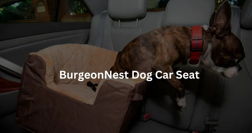 BurgeonNest Dog Car Seat